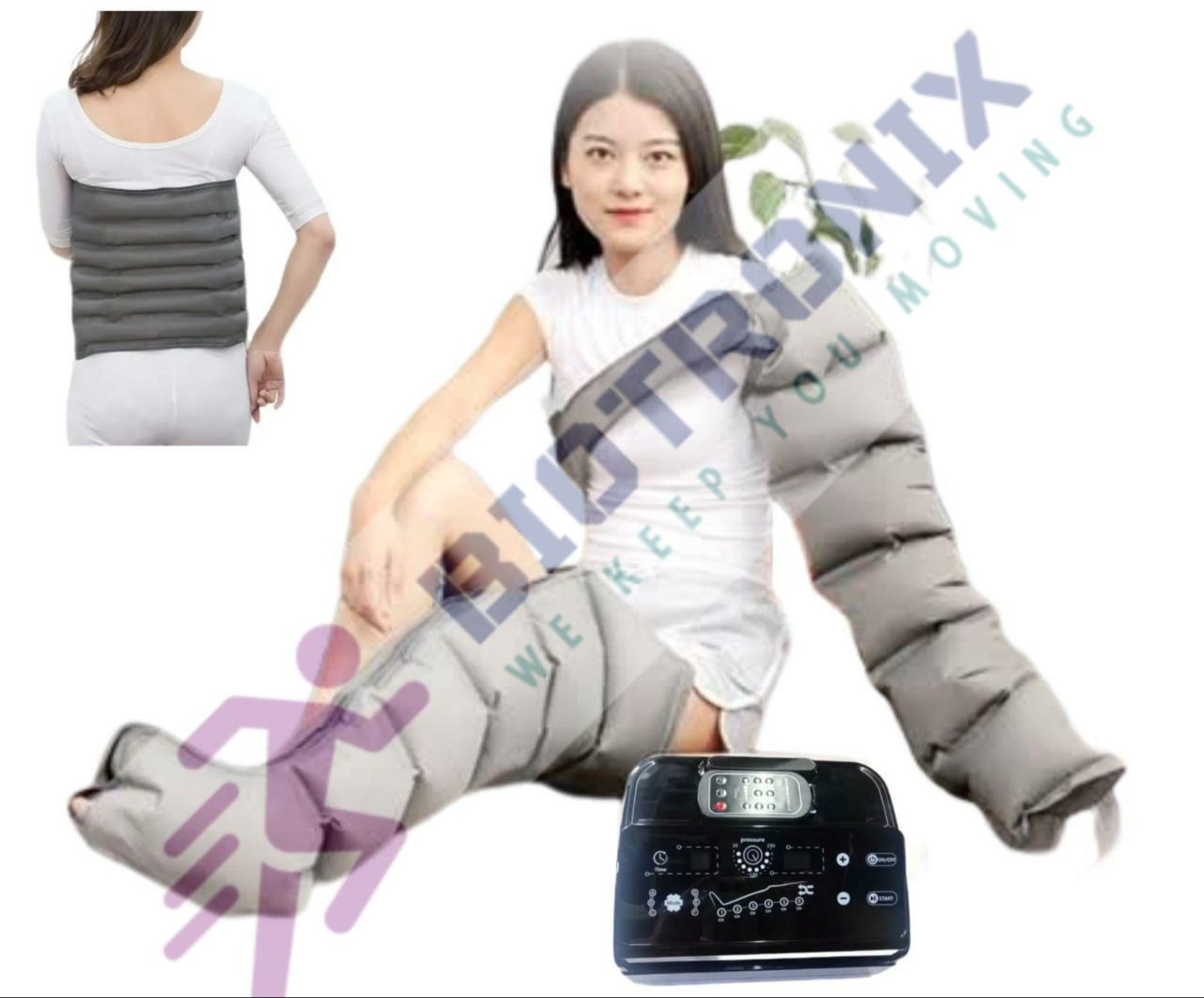 Air Compression Therapy Recovery Boots With Six Chambers Compression Therapy - Age Group: Adults