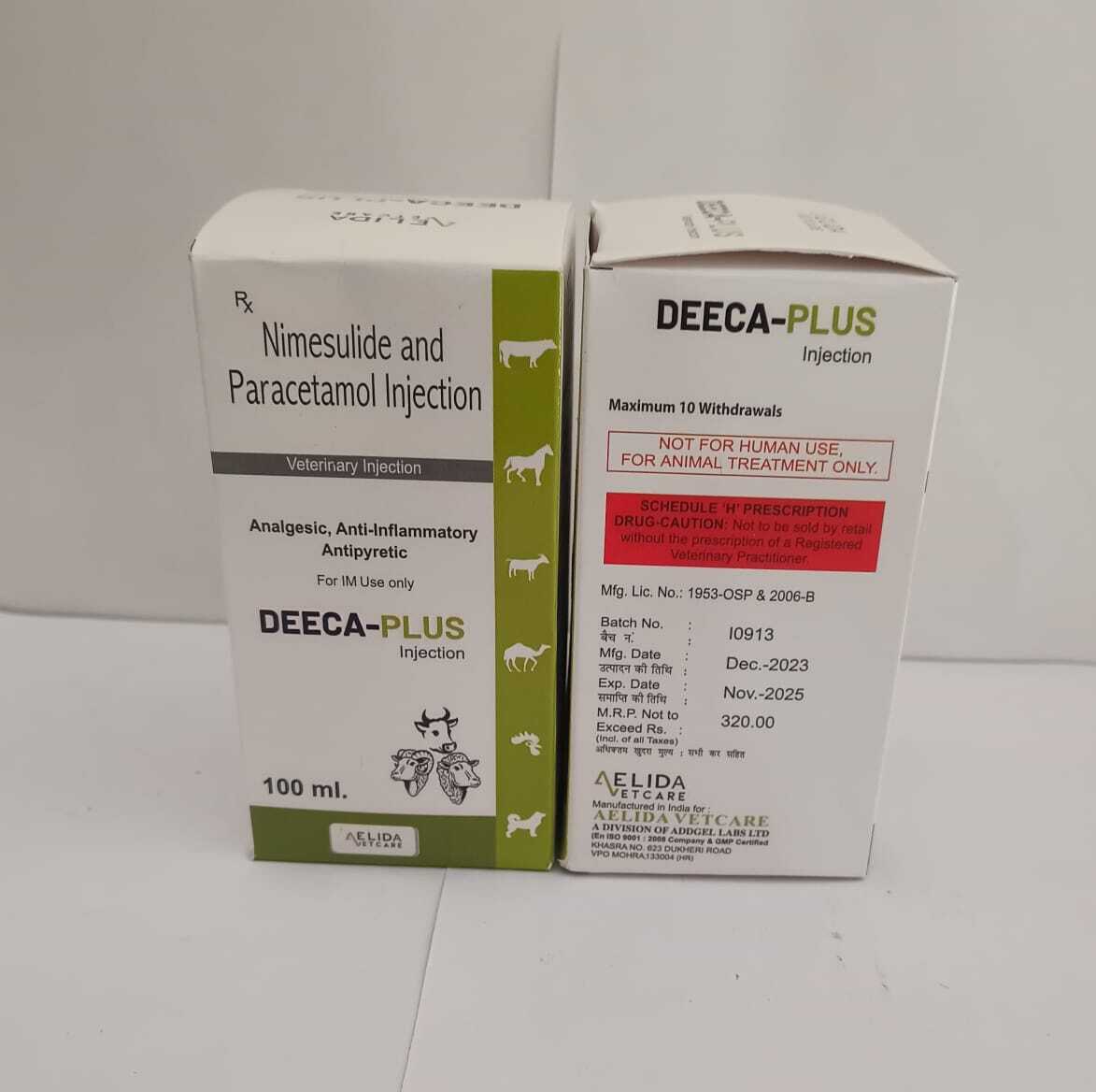 Nimesulide And Paracetamol Injection Long Acting
