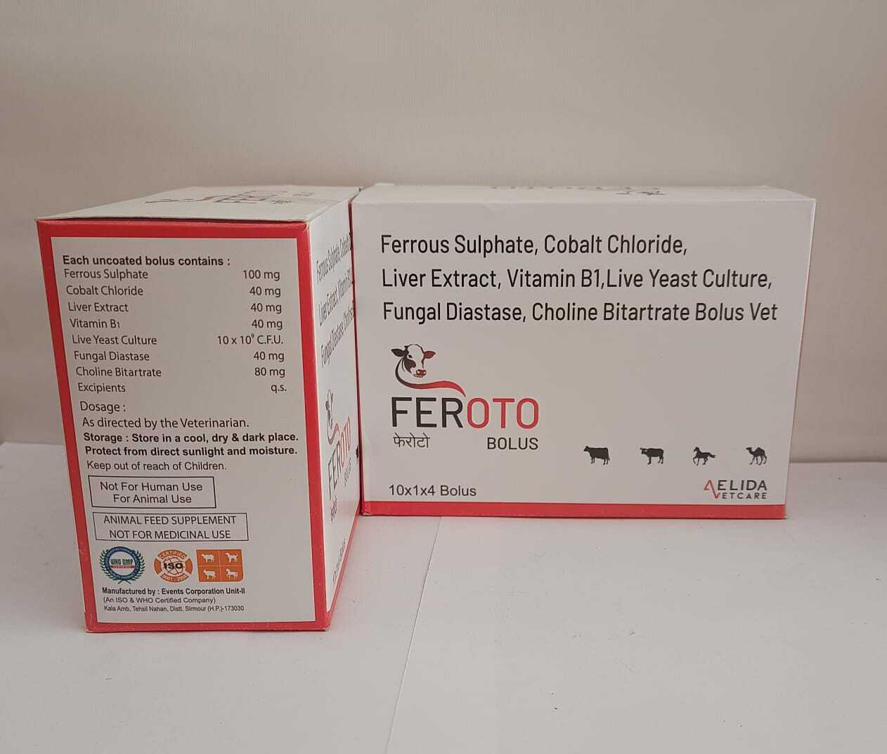 Ferrous Sulphate Cobalt Chloride Liver Extract Long Acting