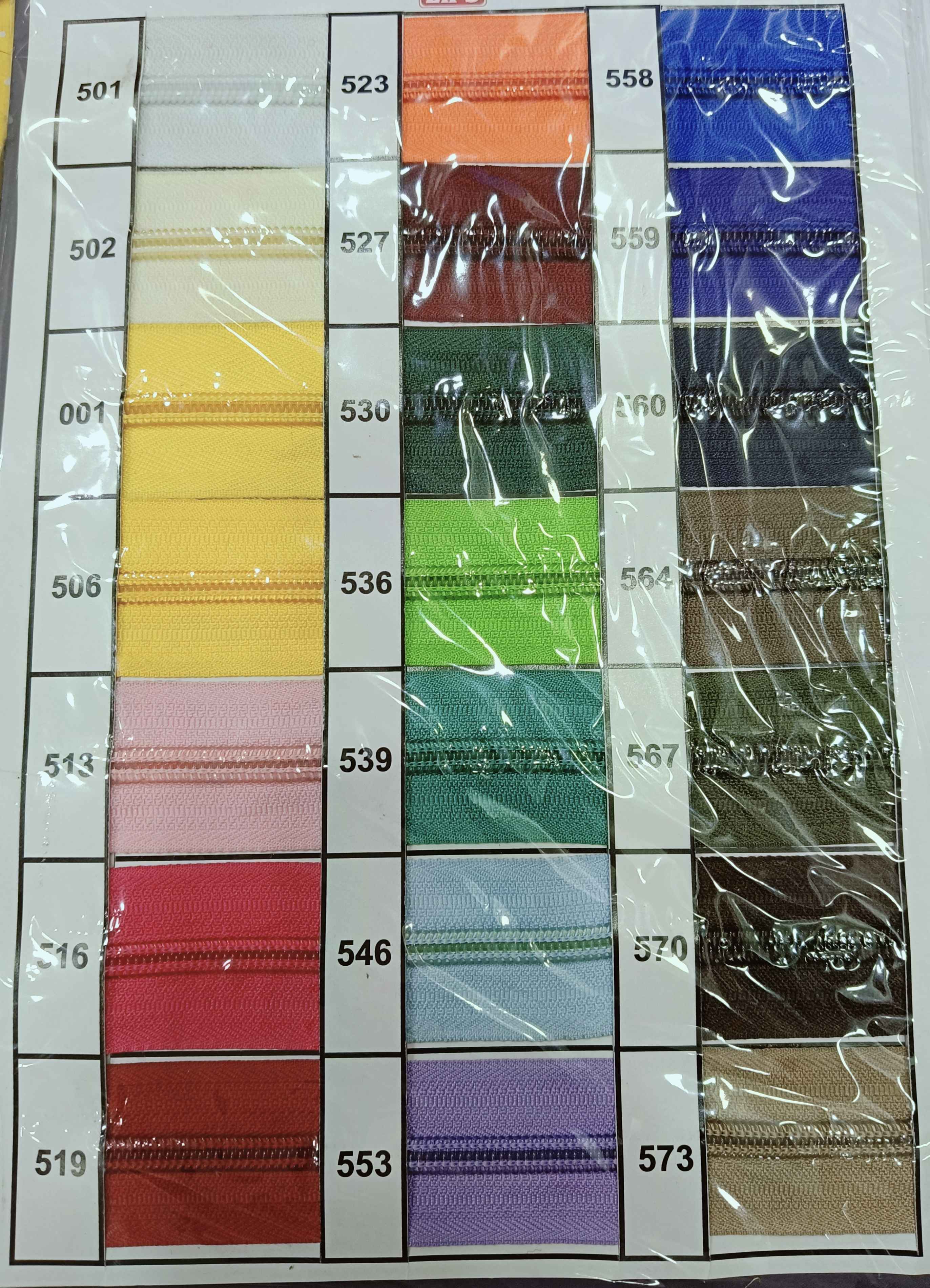 Cfc Zipper - Premium Quality, Available In Over 40 Vibrant Colors