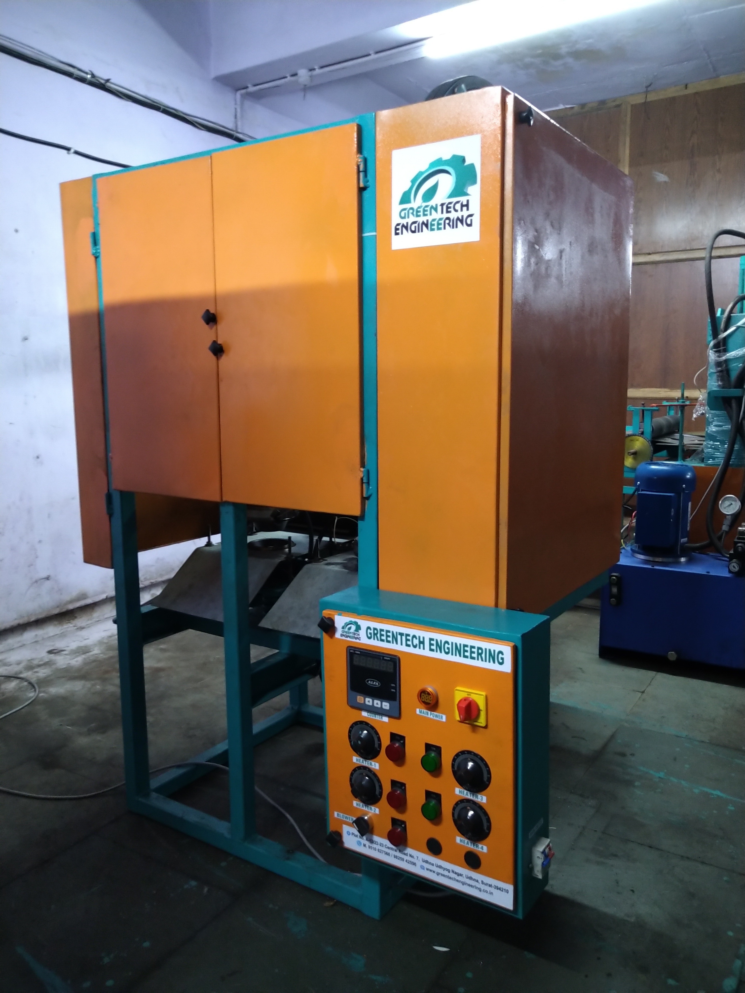 Fully Automatic Double Die Padiya Making Machine - Warranty: One Year Of Motor And Blower