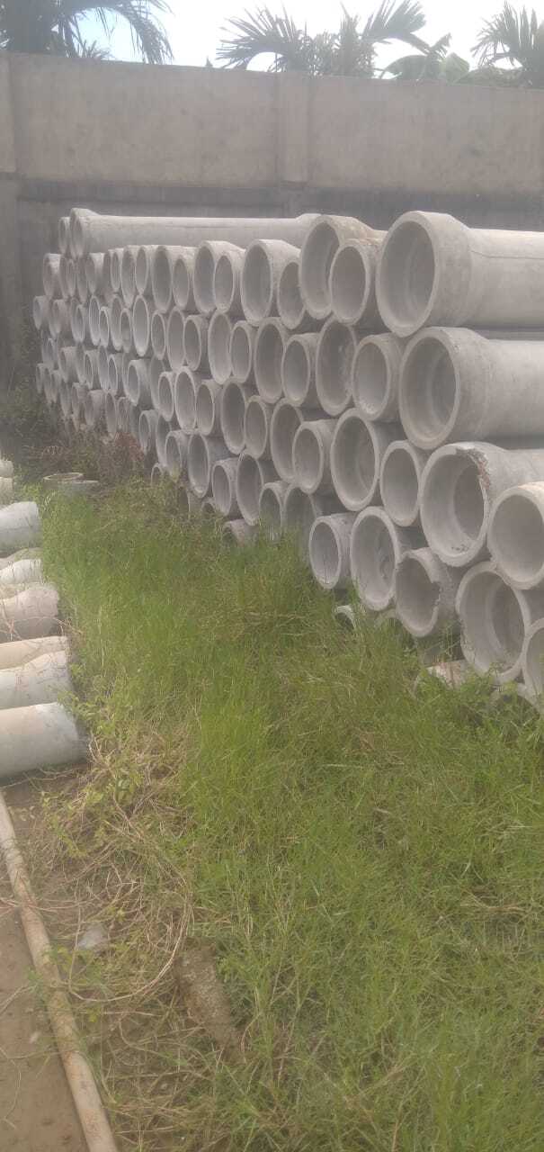 Rcc Hume Pipe - Durable Reinforced Concrete Material, 300mm Diameter , High Strength And Long-lasting Performance