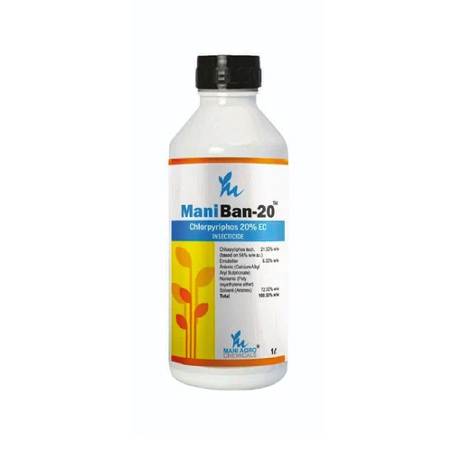 ManiBan 20 Chlorpyriphos 20% EC कीटाणुनाशक