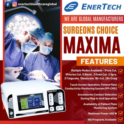 Maxima Electro Surgical Generator - Dimension (L*W*H): 300X150X340 Millimeter (Mm)