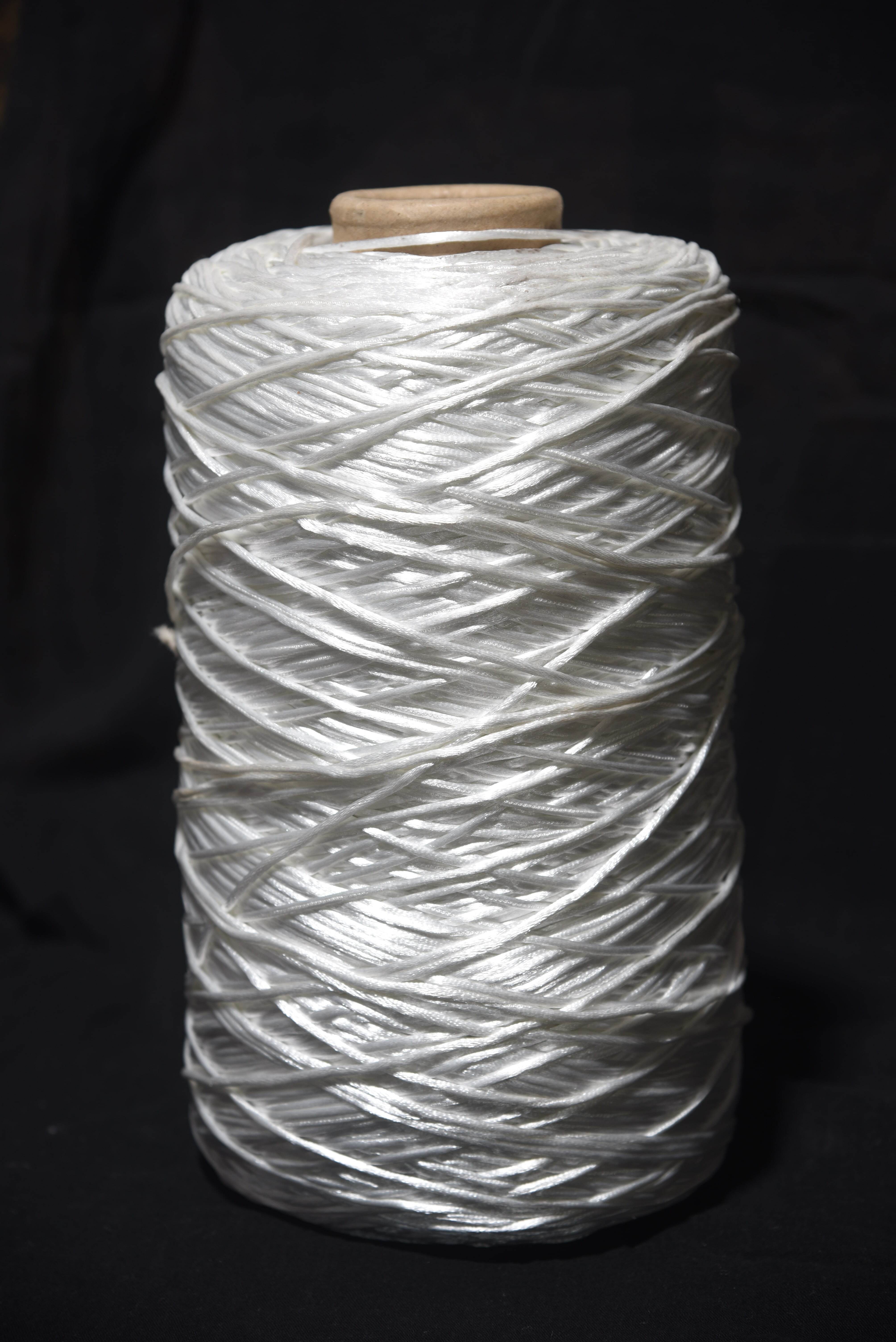 Green House White Agri Plain Thread - 100% Polyester, 500 Mtr/kg, White Color - Uv Resistant, Mildew-proof, Twisted Easy Handling Agri Twine