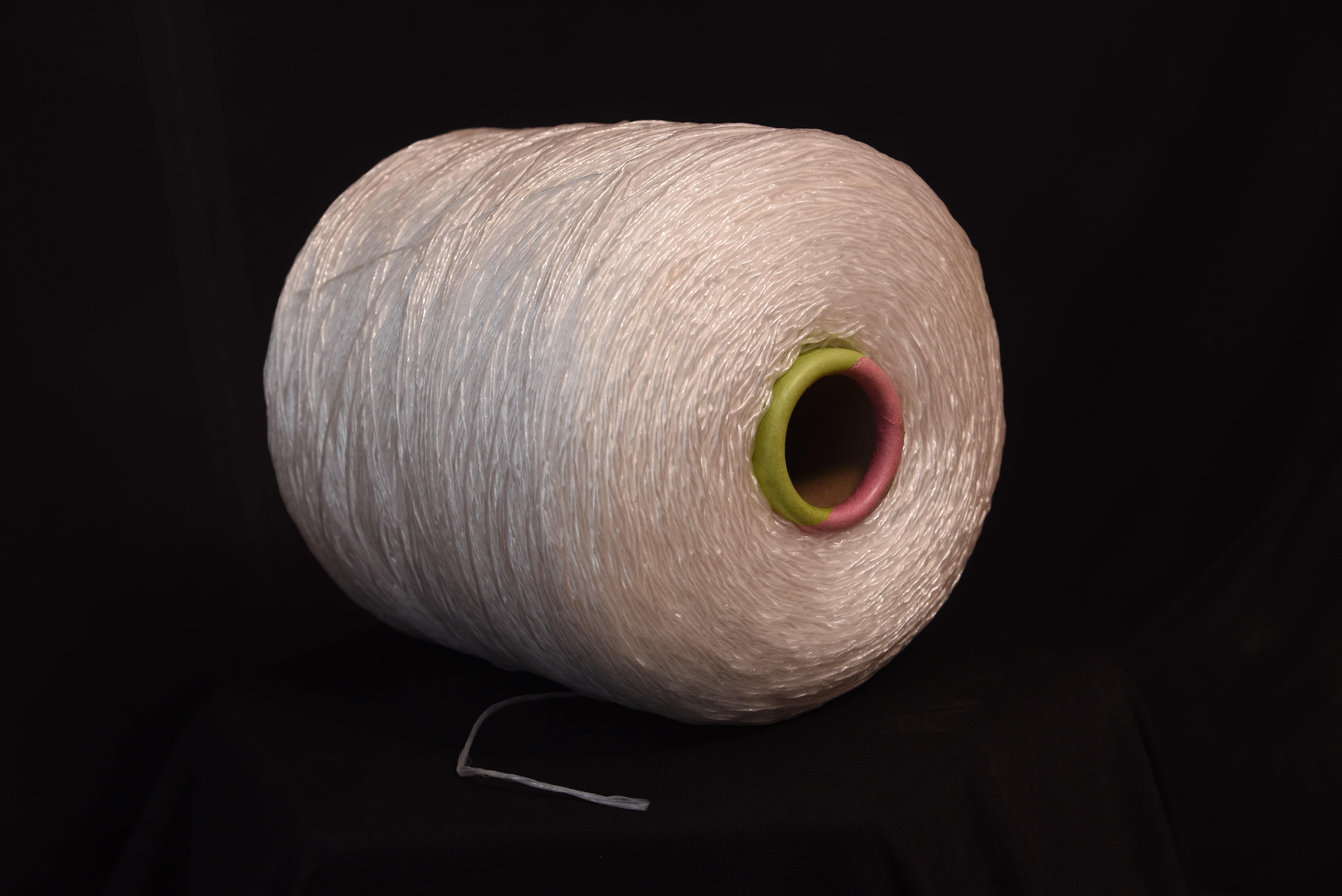 Green House White Agri Plain Thread - 100% Polyester, 500 Mtr/kg, White Color - Uv Resistant, Mildew-proof, Twisted Easy Handling Agri Twine