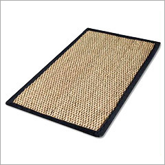 Cotton Carpets - Rectangular, Embroidered Design in Custom Colors and Sizes | Quick Drying, Tear Resistant, Durable Texture