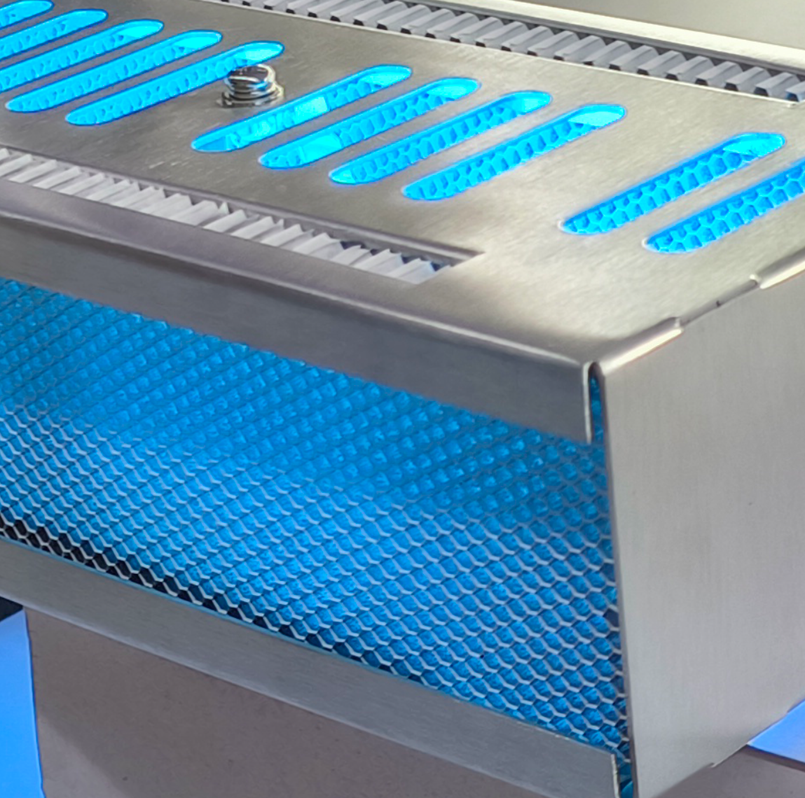 Semi-automatic Uv Light In Duct For Hvac Ventilation System