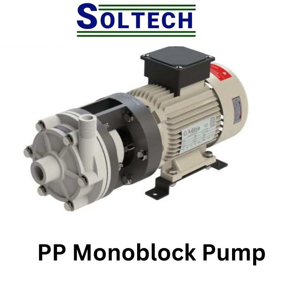 Pp Monoblock Pump - Color: Grey