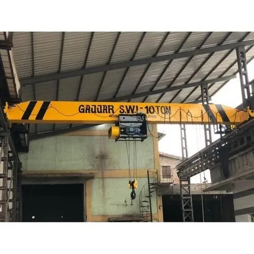 10 Ton Single Girder EOT Crane - Electric Power, 1-10 Meter Span, 5-10 m/min Speed | High-Quality Durable Design for Industrial Use