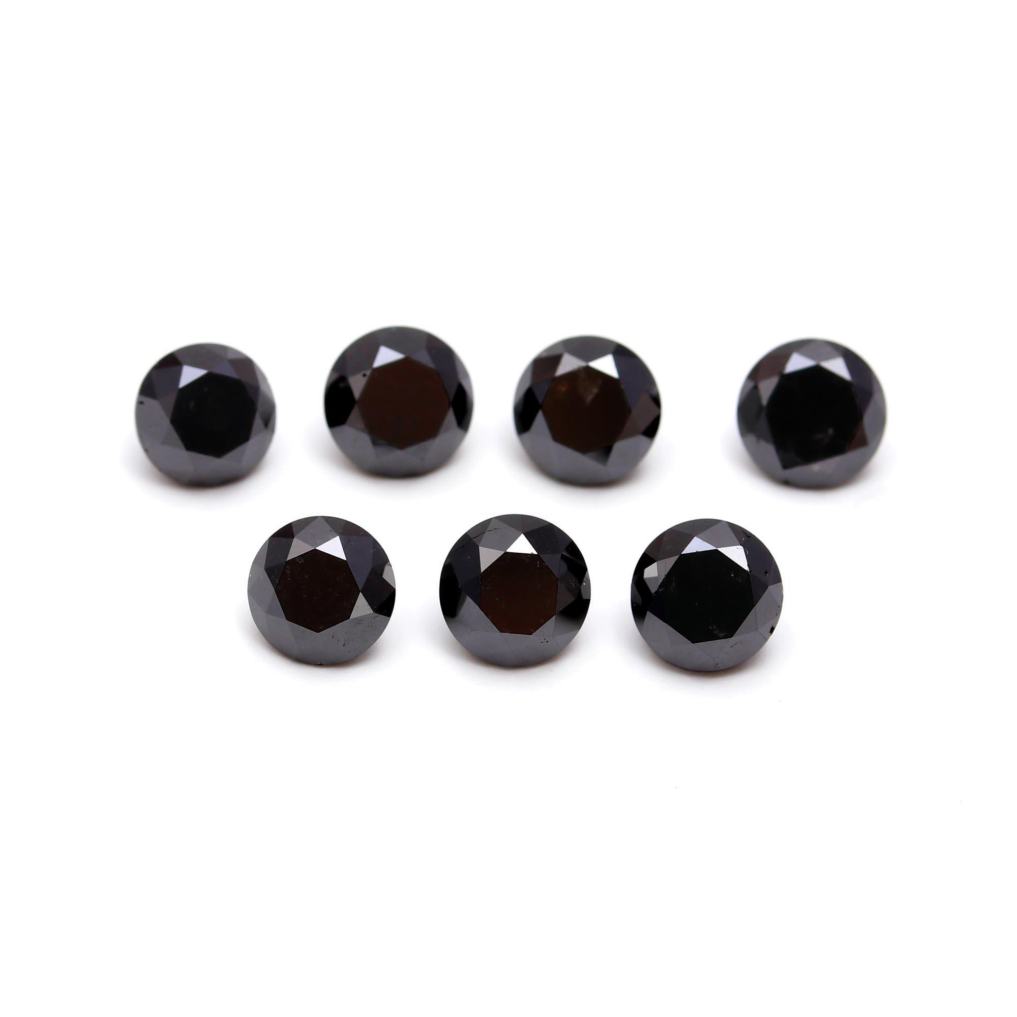 Black Round Diamond - Diamond Cut: Good