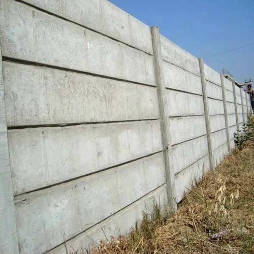 Rcc Compound Boundary Wall - Rcc Material, Smooth Surface Treatment | High Quality, Industrial Use, Long-lasting Performance