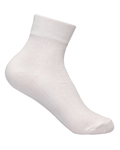 Extra Stretchable Plain Knit Uniform Socks