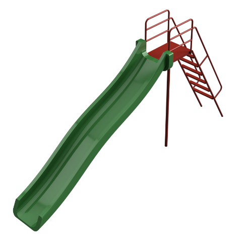 Wav Slide - Body Steel Triple Metal Slide Bs-102 | Designed For Kids And Adults, Promotes Fitness And Fun Activities