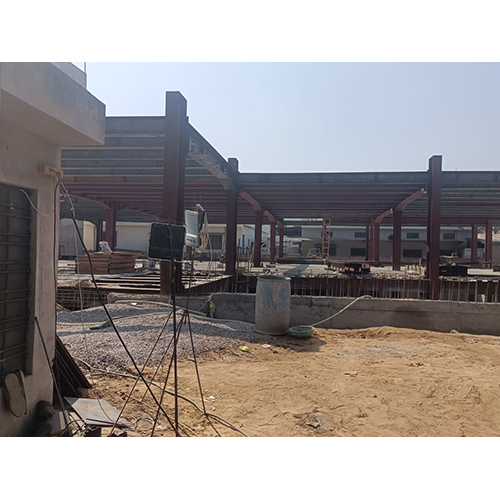 Multistory Steel And Mazanine Steel Structure - Color: Silver