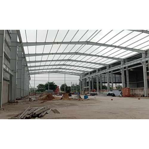 Multistory Steel And Mazanine Steel Structure - Color: Silver