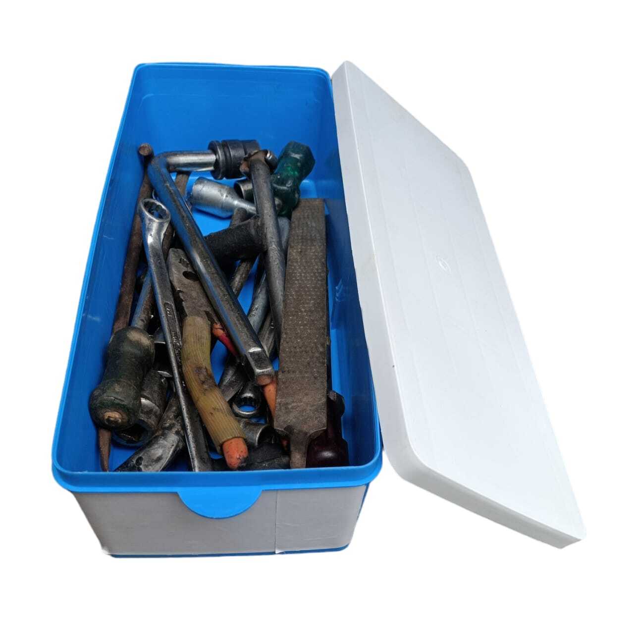 Automobile Spare Parts Storage Boxes - Color: Blue