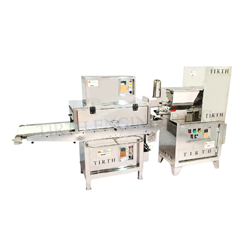Potato Vada Making Machine TE01-A - 02-A | Stainless Steel, 220 Volt Automatic Food Processor with Manual Control System, Industrial Use