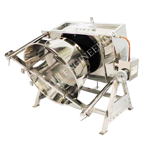 Khoya-mava Making Machine - 100 Ltr Stainless Steel 200-450 Volt Automatic & Manual Controls Air Cooling System High Efficiency For Industrial Use