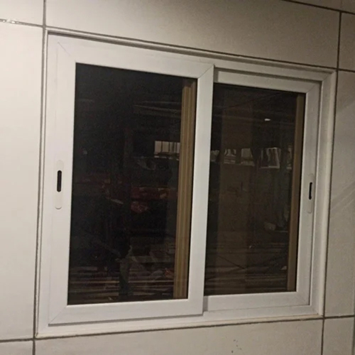 White Aluminium Sliding Window - Aluminum Alloy, 20 MM Size, Various Colors Available | Polished Finish, Fiberglass Screen Netting