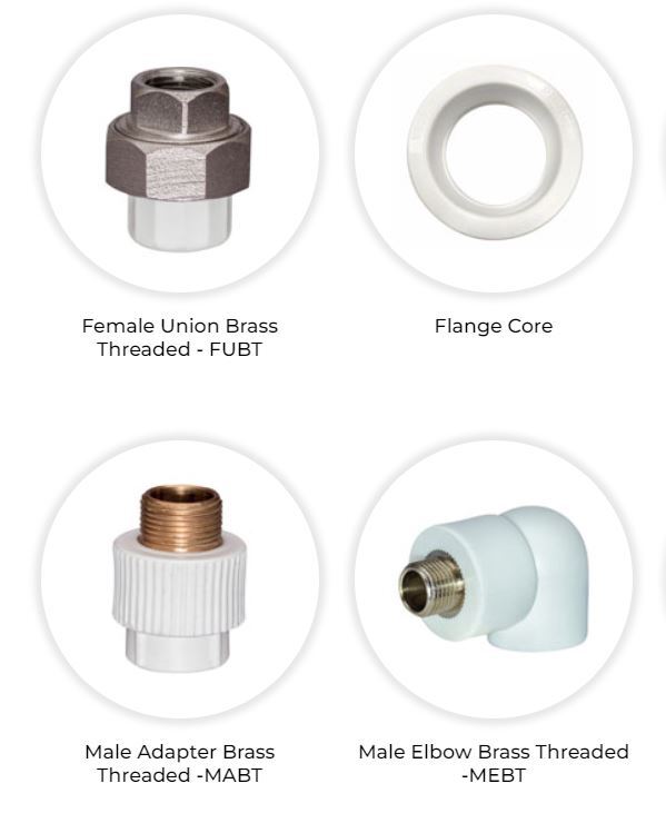Ppr Pipes - Color: White