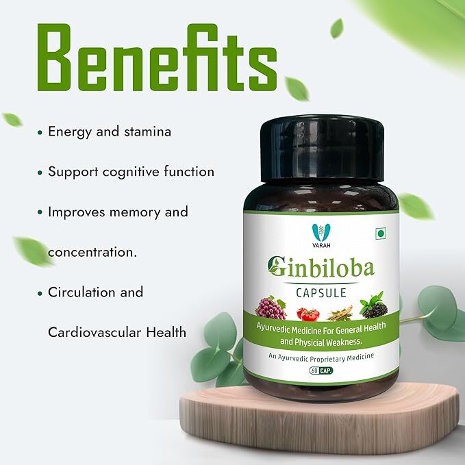 Ginbiloba Capsule - Age Group: For Adults