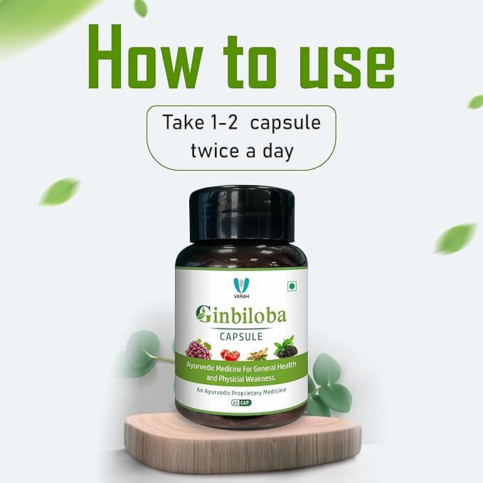 Ginbiloba Capsule - Age Group: For Adults