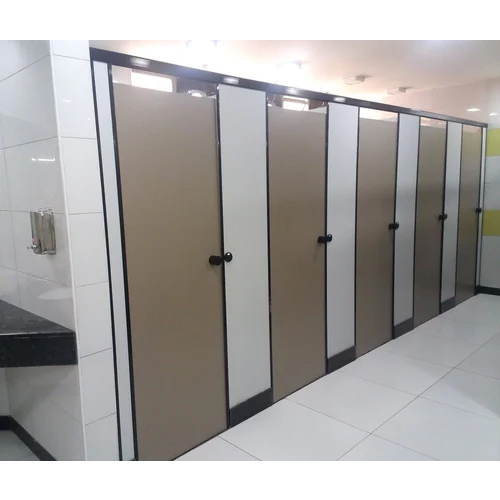 Nylon Classic Shoe Type Toilet Cubicle - Material: Hpl Compact Board