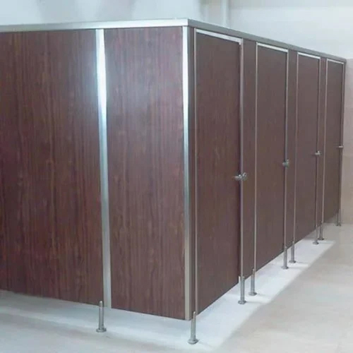 Public Toilet Partition - Material: Hpl Compact Board