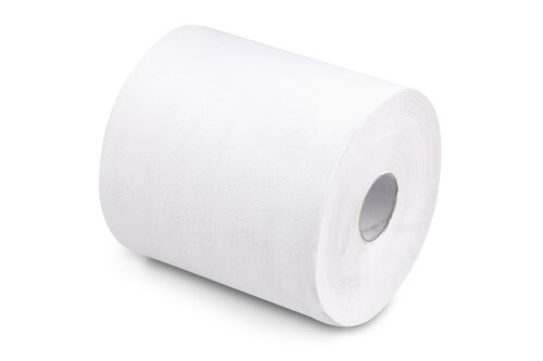 Center Feed Roll - Virgin Soft Paper, 8 Inch Size, White Color , Soft Smoothness For Hygiene Use In Kitchen, Home, Hotel, Restaurant