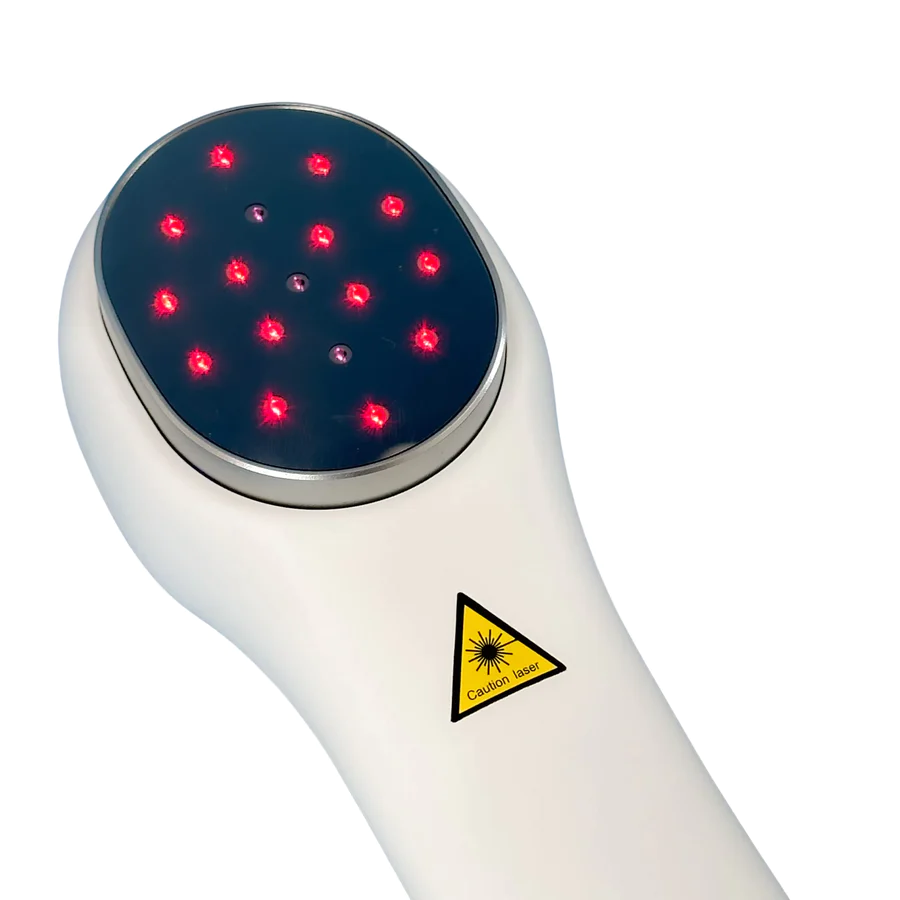 Handheld Low-level Laser Therapy Device - Plastic, 1kg, Lcd Display | Portable Pain Relief For Muscles, Joints, And Nerves