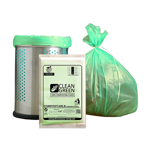Biodegradable Compostable Waste Bag - Soft Plastic, Multiple Sizes Available , Eco-friendly Solution For Daily Waste Disposal