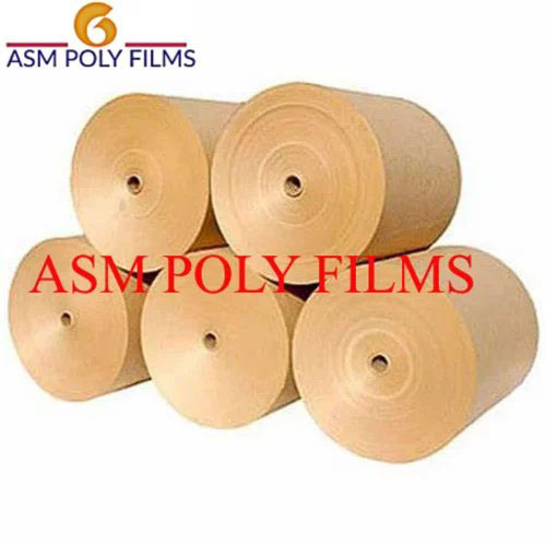 Kraft Paper Plates Raw Material - Color: Brown