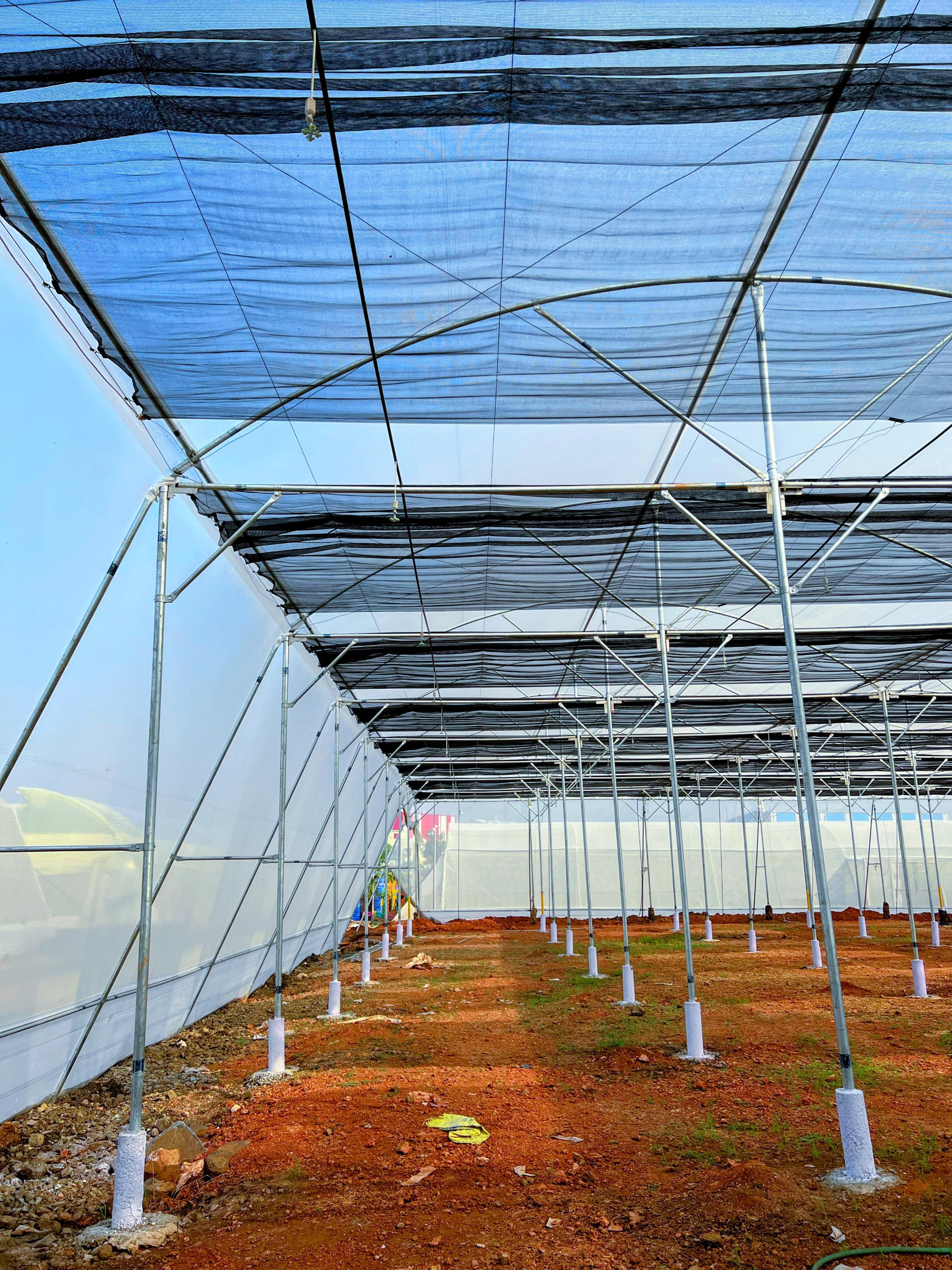 Dome Shape Net House - Advantage: Effective Sun Protection