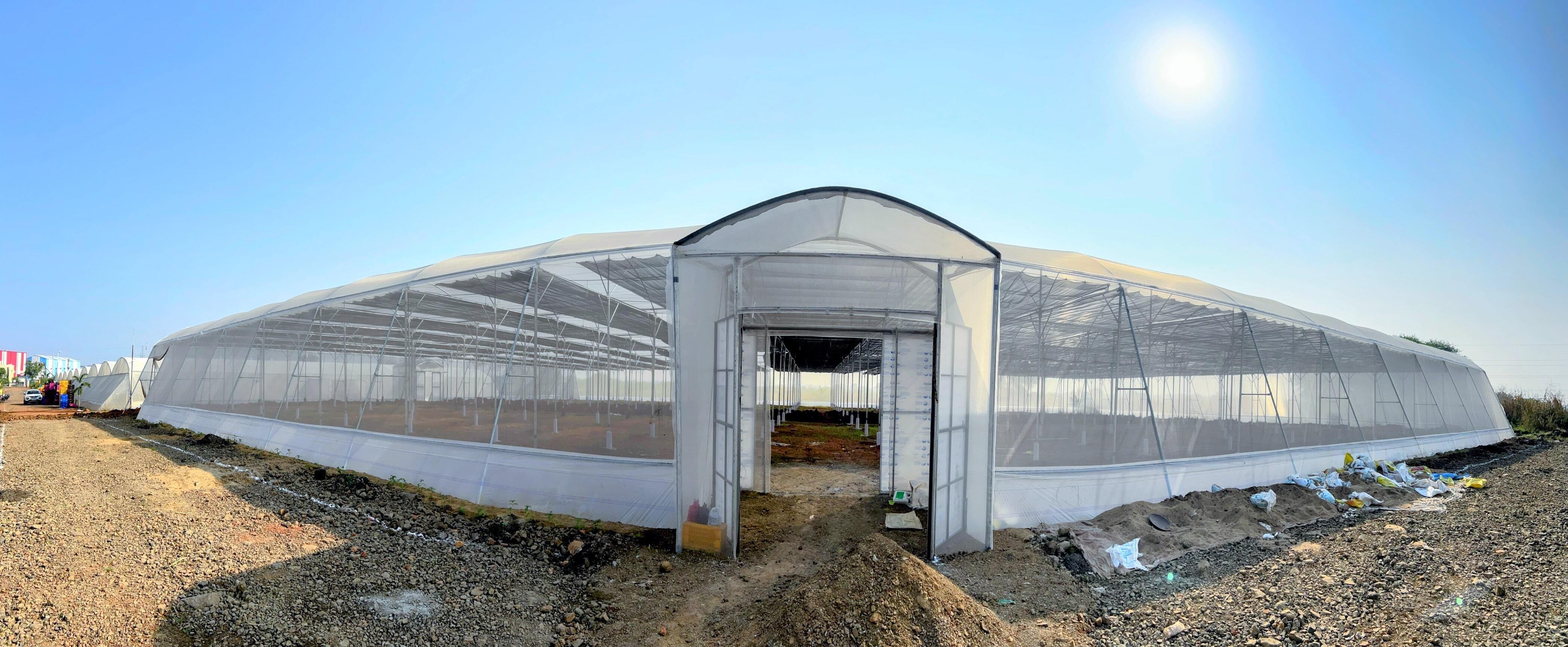 Dome Shape Net House - Advantage: Effective Sun Protection