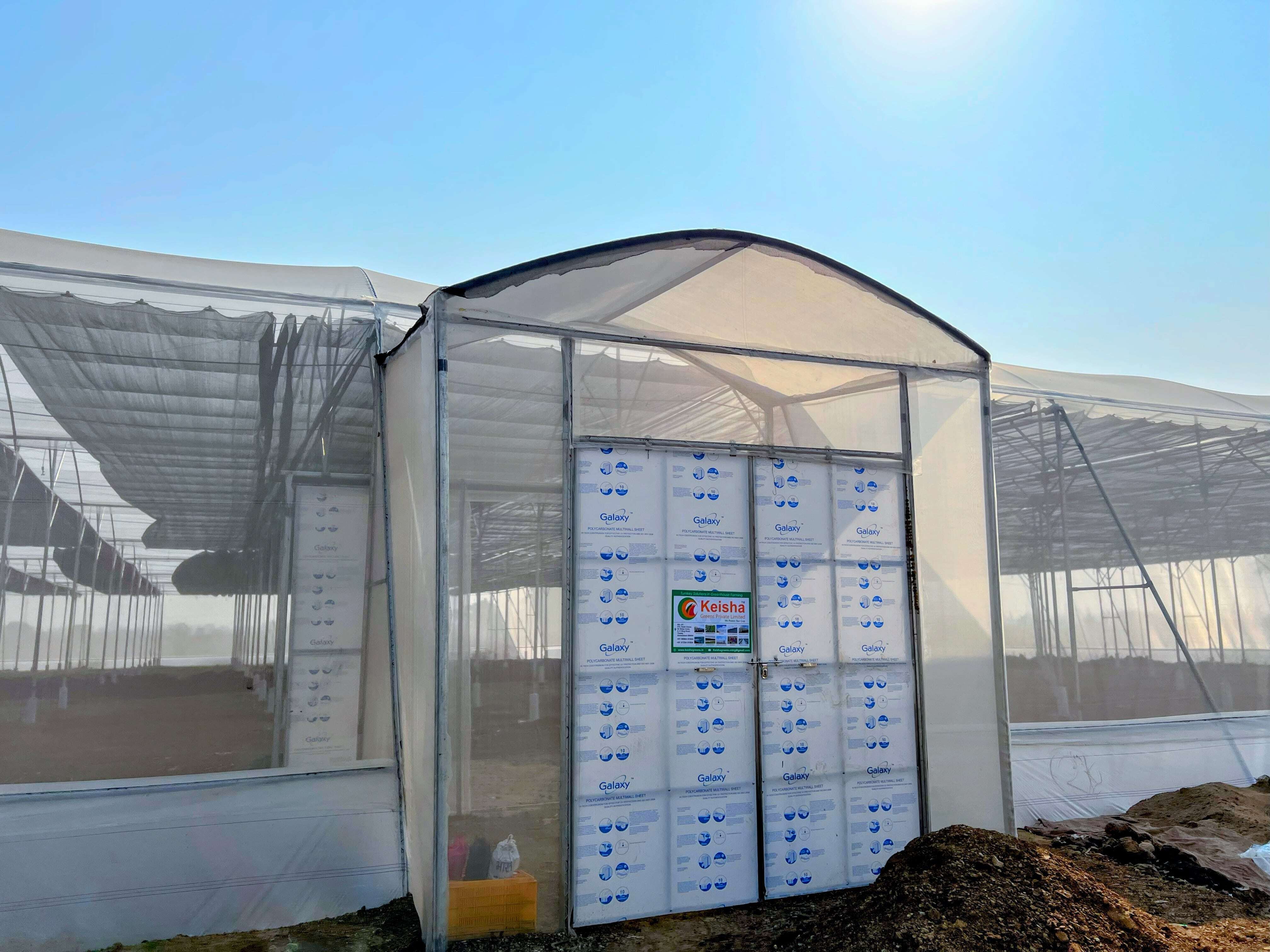 Dome Shape Net House - Advantage: Effective Sun Protection
