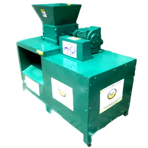 Organic Waste Shredder - Stainless Steel, 500 kg/hr Capacity | Manual Control, Semi-Automatic Operation, 2-5 Year Warranty