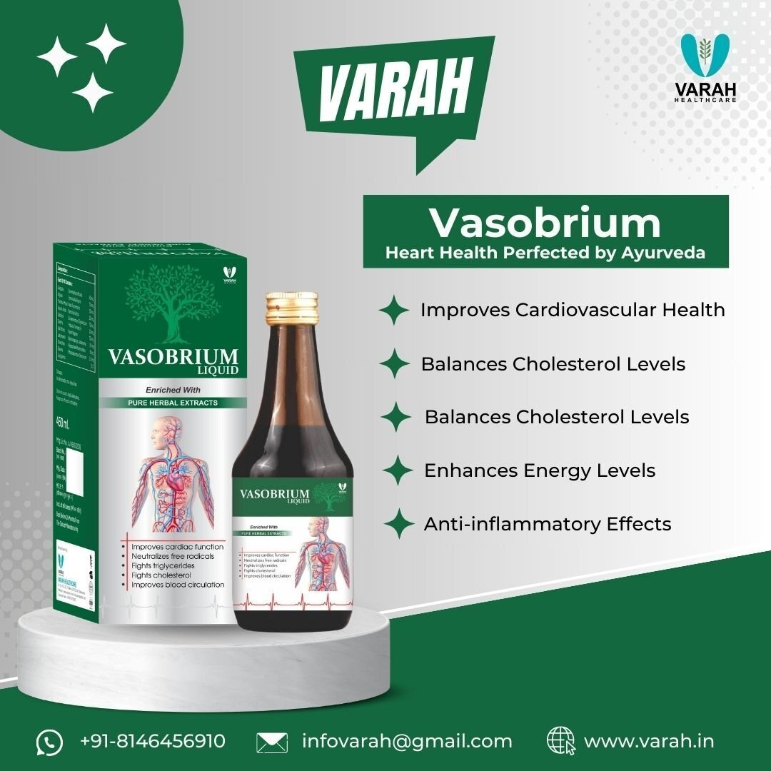 Vasobrium Liquid - Age Group: For Adults