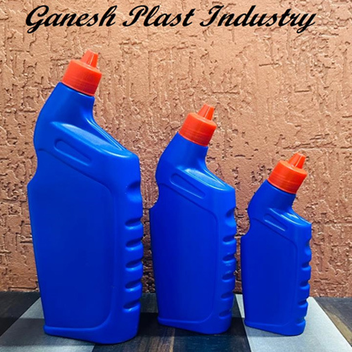 Toilet Cleaner Plastic Bottle - Plastic, Various Sizes, Blue | Industrial-Grade Formula for Tough Stains in High-Traffic Restrooms