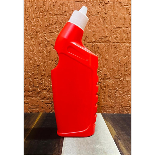 Red Bathroom Cleaner Plastic Bottle - Plastic | Available in Various Sizes, Bold Red Color, Warranty Included