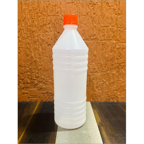 1 ltr Bleaching Plastic Bottle - Plastic, 1 L, White | Features Warranty for Enhanced Reliability