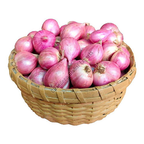 ताजा लाल शालॉट प्याज