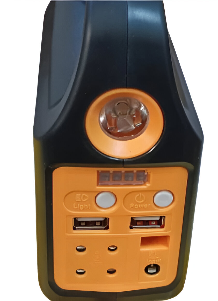 Solar Home Light System With 5.5 Ah Battery, 5 W Panel, 5 Lighting