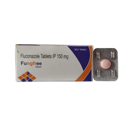 Fluconazole Antifungal Tablets - 150 MG Dosage, 10-12 Strips Per Box | Effective Treatment for Fungal Infections, Adults Only, Store in Cool Place