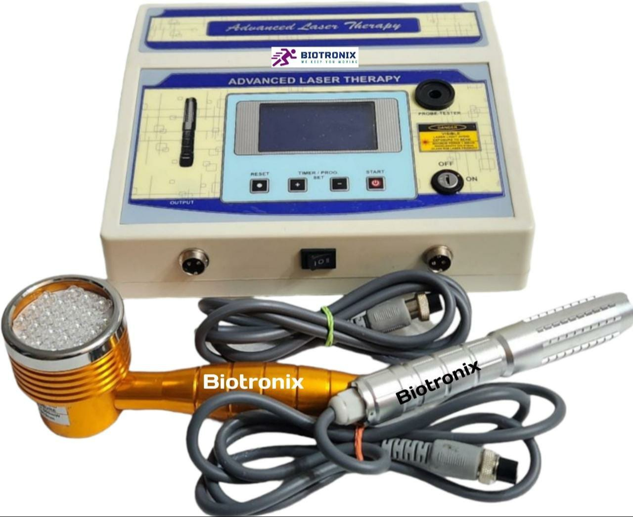 Laser Therapy Equipment Class 3b Low Level Cold Laser Physiotherapy Dual Probe Digital