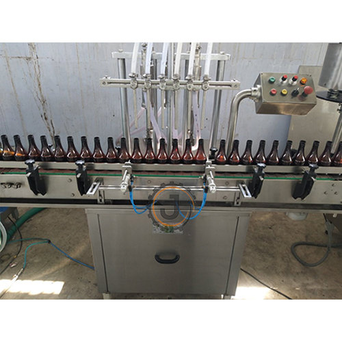 Automatic Six Head Bottle Air Jet Cleaning Machine - Material: Stanless Steel