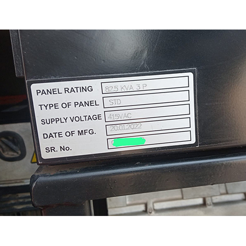 82.5 Kva Mahindra Diesel Generator - Rated Power 82.5 Kva, Three-phase High Pressure, Rated Frequency 50 Hertz | Warranty Included For Reliable Performance