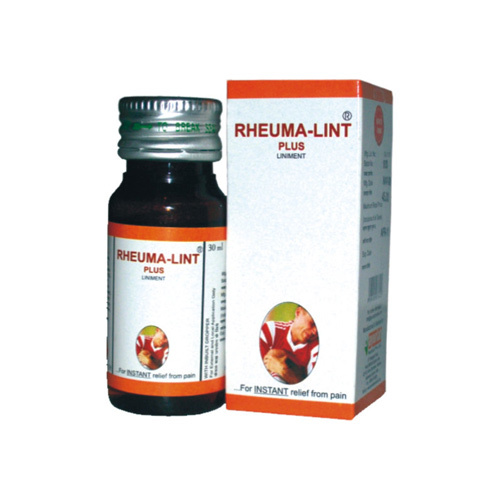 Rheumalint Liniment Syrup - Liquid Form, Available in 50ml & 100ml | Effective for Muscular Pains, Osteoarthritis, Rheumatoid Arthritis, Backache