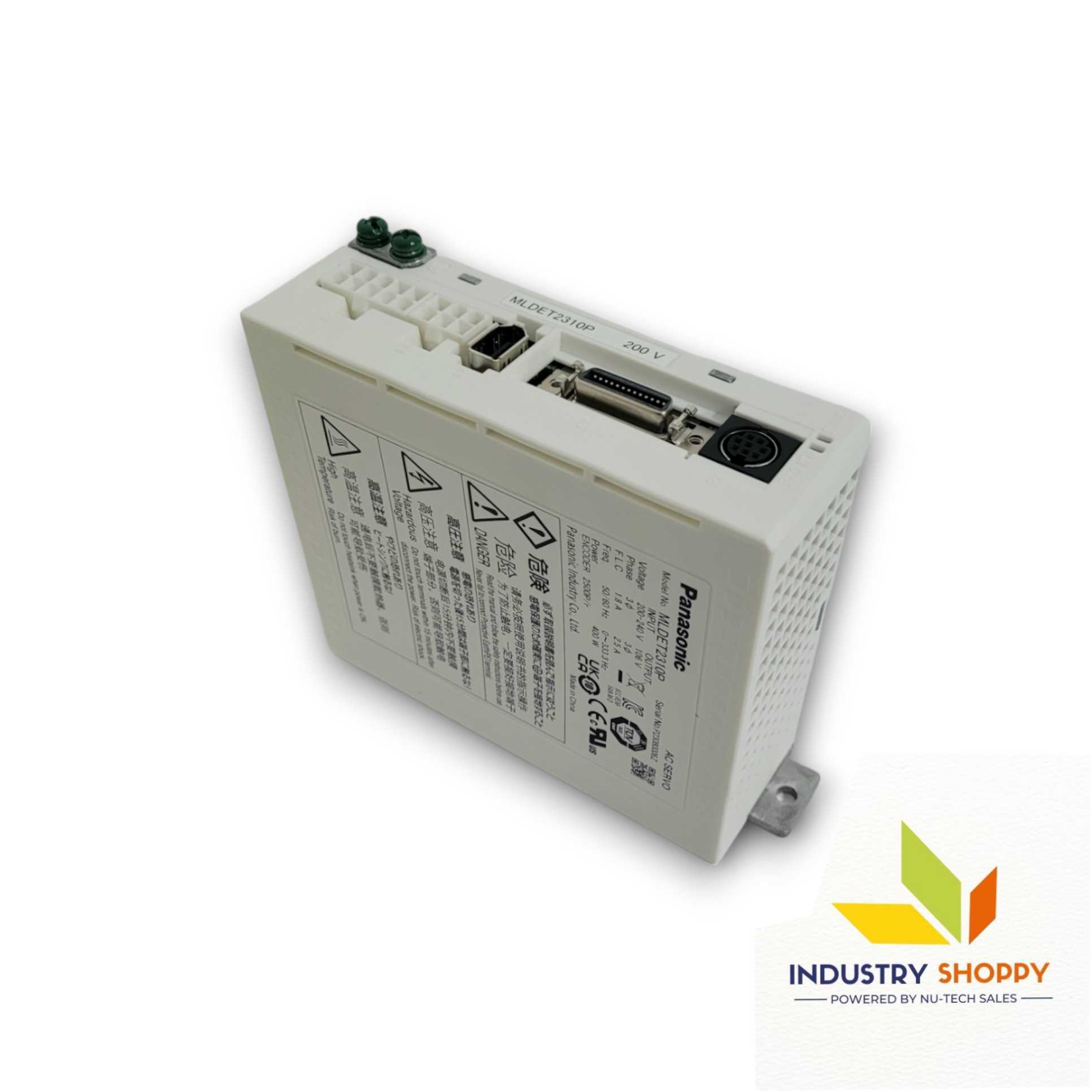Panasonic Mldet2310p Minas E Series Servo Drive - Frequency: 50/60 Hertz (Hz)