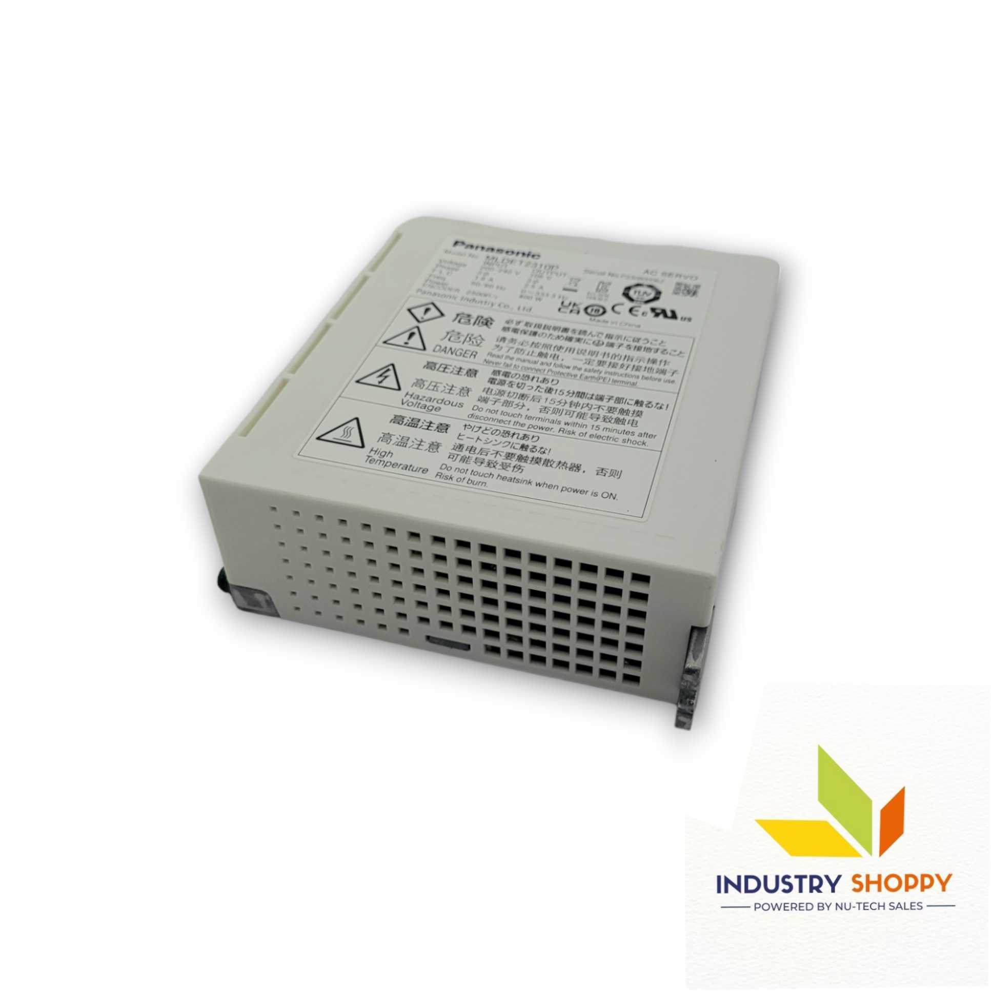 Panasonic Mldet2310p Minas E Series Servo Drive - Frequency: 50/60 Hertz (Hz)